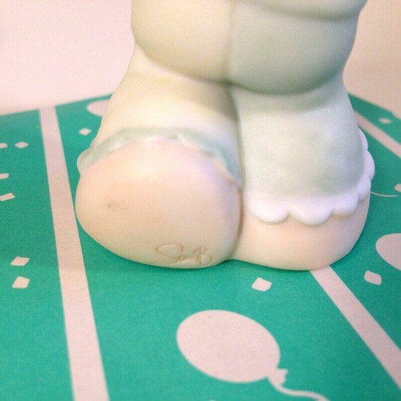 Precious Moments Charter Member A Smile's The Cymbal of Joy 1987 B-0102 - Picture 7 of 11